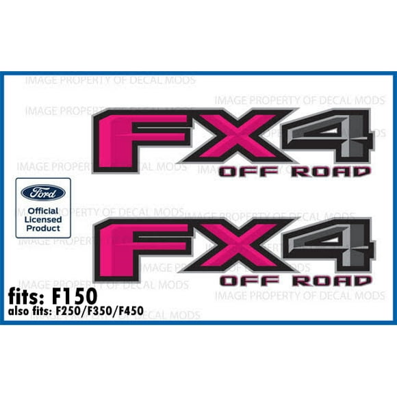 Super Duty F250 F350 F450 1997-2010 TiresFX Ford FX4 Off Road Decals Stickers Super Duty F250 F350 F450 1997-2010 TiresFX Ford FX4 Off Road Decals Stickers